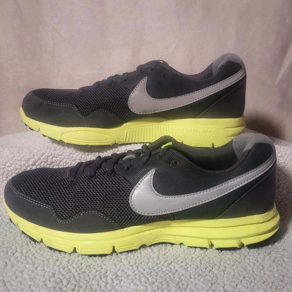 Nike LunarFly+ Nike x LIVESTRONG Collab Dk Gray/Yellow - Size 8.5
